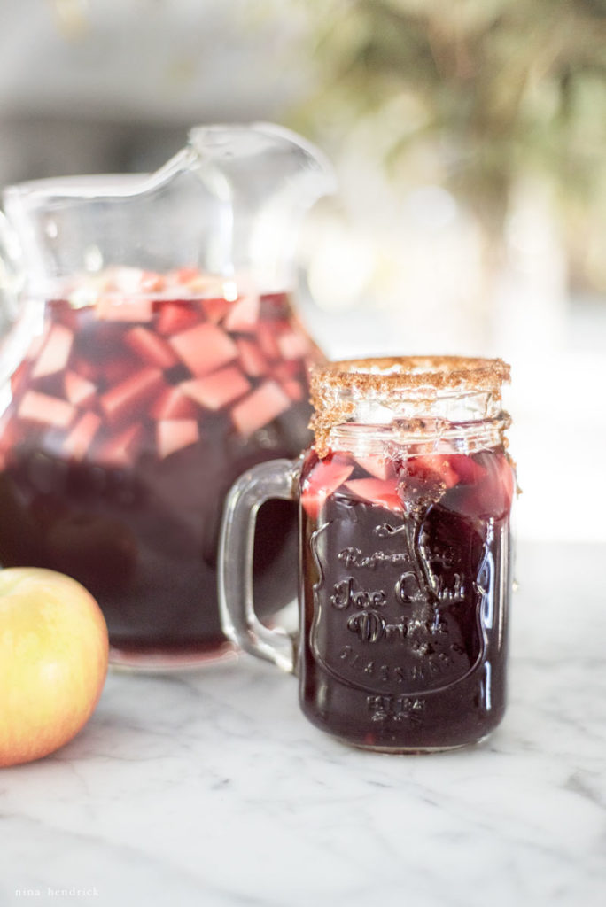 Apple and Pear Sangria