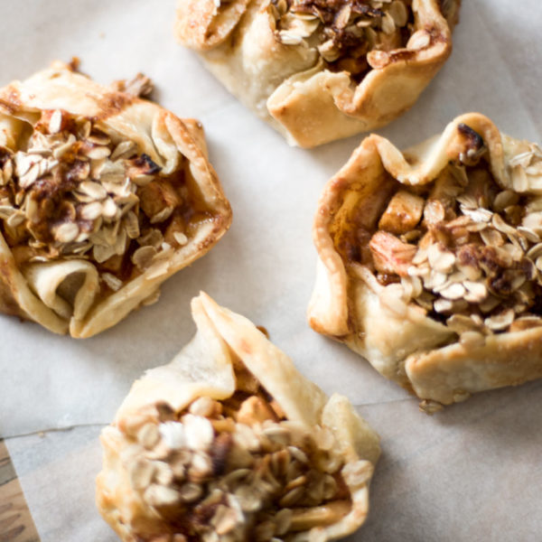 Apple Blossoms Recipe with Salted Caramel Sauce