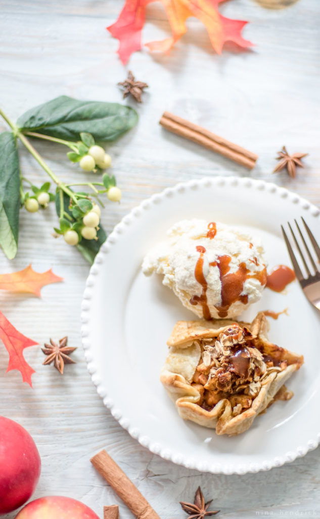 Apple Blossoms Recipe With Salted Caramel Sauce