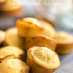 golden sweet cornbread muffins
