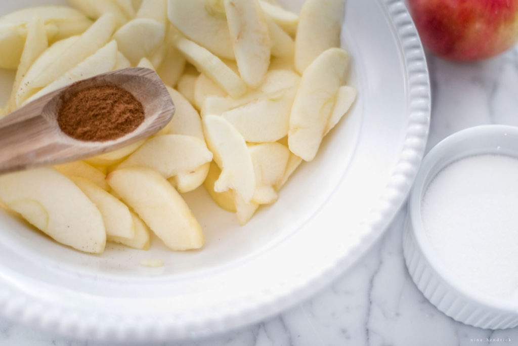 Apple crostata ingredients