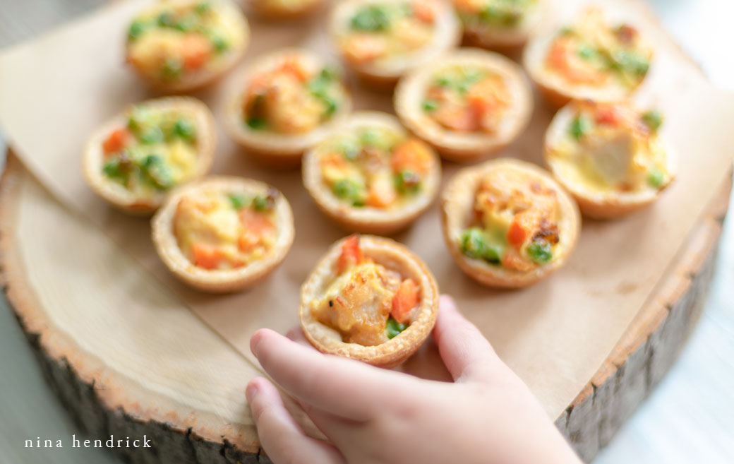 Chicken Pot Pie Bites A Tiny Fall Comfort Food Appetizer