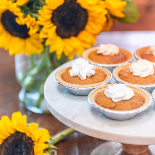 Apple Blossoms Recipe with Salted Caramel Sauce