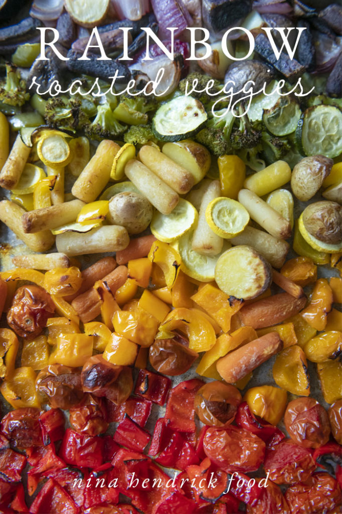 rainbow roasted vegetables recipe