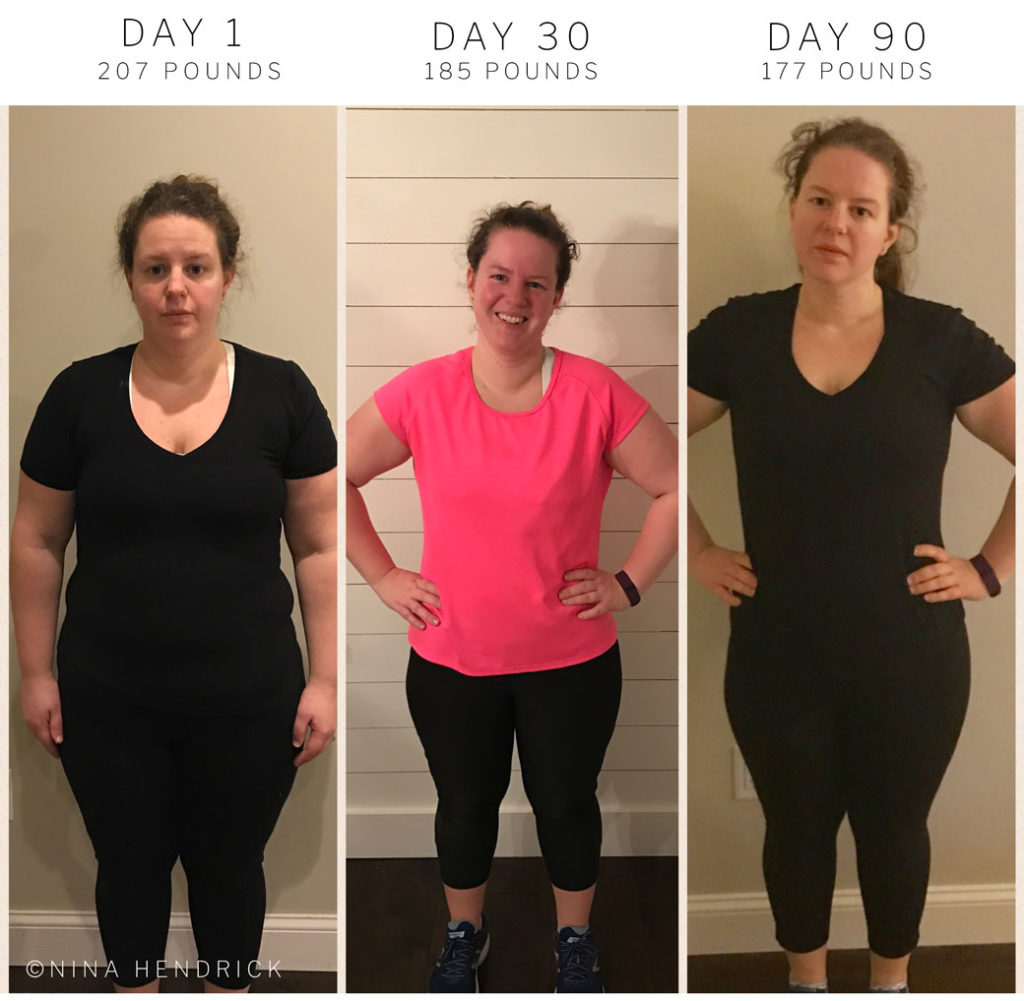 progress photos of weight loss